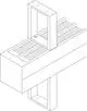 Kermi Bankkonsole Konvektor, Typ54/55 L= 253 H =320, weiß, ZB00350012